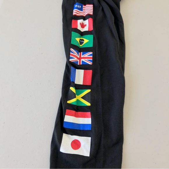 Huf // NWOT Men’s World Domination Long-sleeve Shirt - Picture 4 of 5